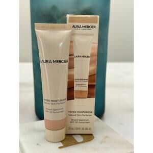 Laura Mercier NIB Tinted Moisturizer Natural Skin Perfector 0.8 fl oz 2N1 Nude